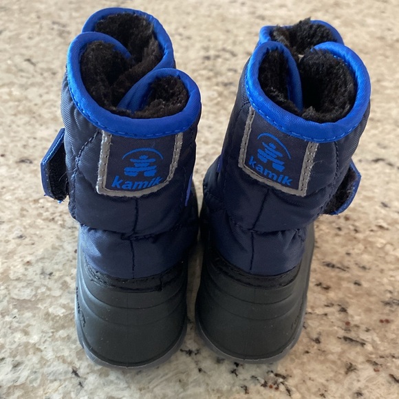 Blue‎ Kamik Snowbug Winter Snow Boots Velcro Sz 6 - Picture 4 of 6
